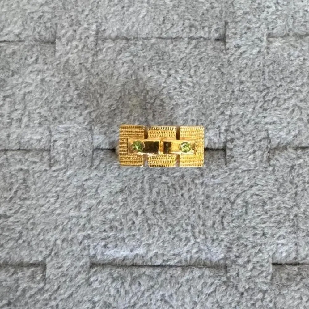Unbranded Women's Gold and Green Jewellery